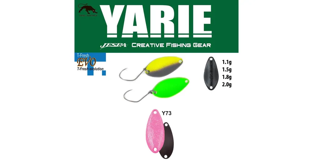 Gereduceerde Prijs Yarie 710T T-Fresh Evo 1,5gr Y73 Pink Holo kanál villantó