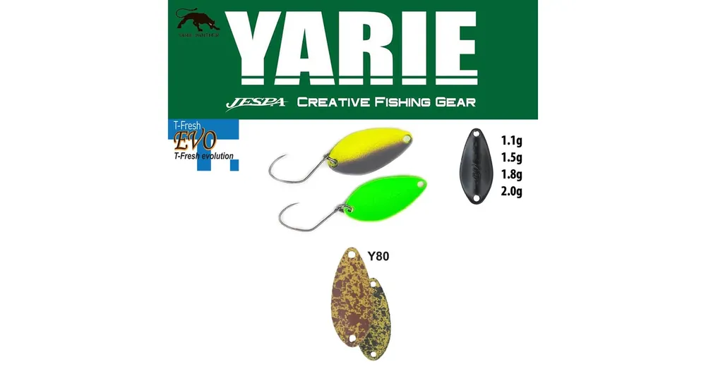 Yarie 710T T-Fresh Evo 1,5gr Y80 Karasi Spice kanál villantó Must-Have