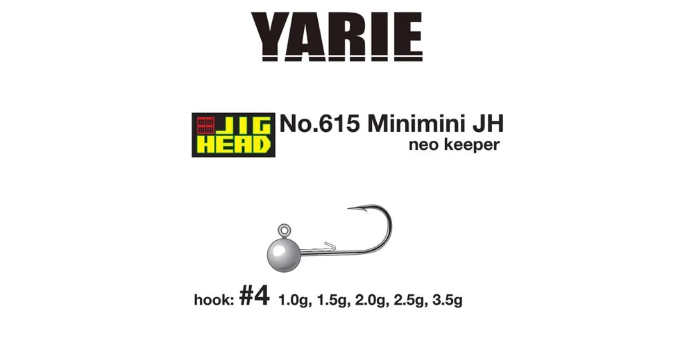 Yarie 615 Mini Neo Keeper 4 3,5gr jig fej Hete Deal