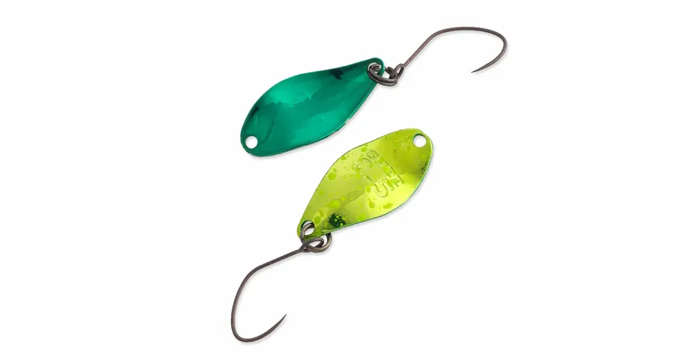 Direct Beschikbaar Nories Masukuroto Ghee 20mm 0.5g 091 kanál villantó (Chartreuse Green)