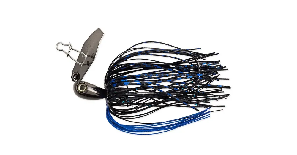 Z-Man Chatter Bait Micro 3,5g 63mm Blue-Black, szoknyás jig fej Express Levering