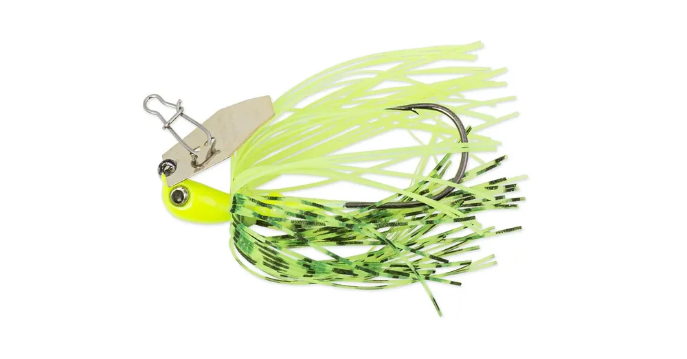 Dagaanbieding Z-Man Chatter Bait Micro 3,5g 63mm Chartreuse, szoknyás jig fej
