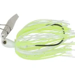 Express Levering Z-Man Chatter Bait Micro 3,5g 63mm Chartreuse-White, szoknyás jig fej