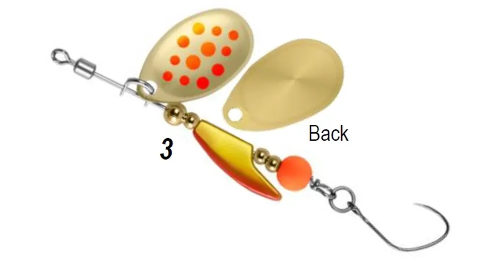 Rapture Axis Spinner 2.5g 3, körforgó villantó Bestel Nu