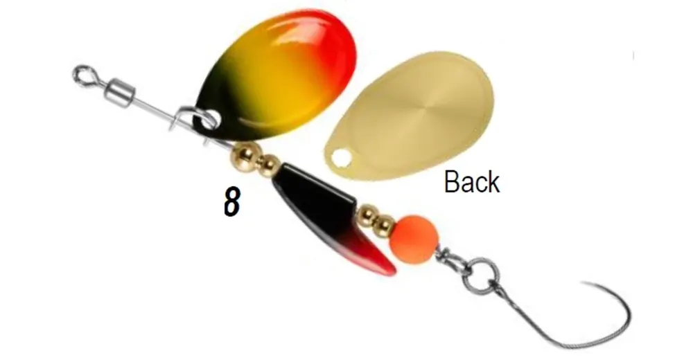 Rapture Axis Spinner 2.5g 8, körforgó villantó Voordeelprijs