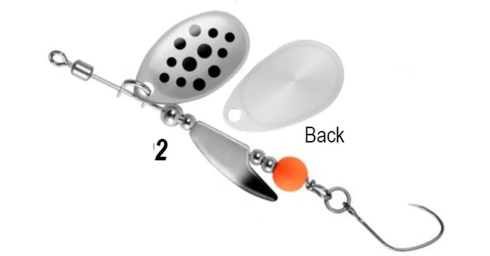 Favoriet Rapture Axis Spinner 3,5g 2, körforgó villantó