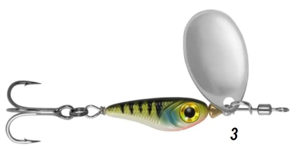 Rapture Crazy Spinner Minnow 7g 3 Finale Uitverkoop