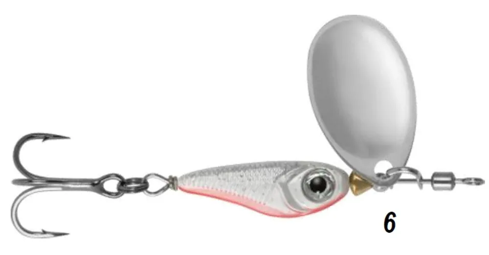 Speciale Aanbieding Rapture Crazy Spinner Minnow 7g 6