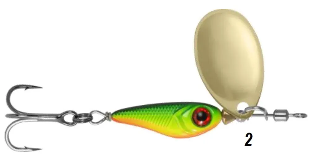 Gereduceerde Prijs Rapture Crazy Spinner Minnow 10g 2