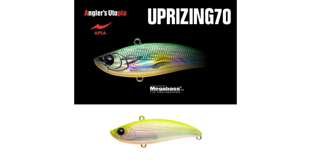 Tijdelijk Beschikbaar Apia Uprizing 70 14gr 70mm 02 Chart Back Pearl wobbler