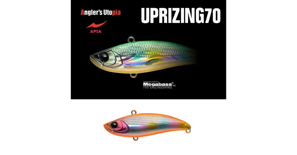 Express Levering Apia Uprizing 70 14gr 70mm 04 Orange Silver Candy wobbler