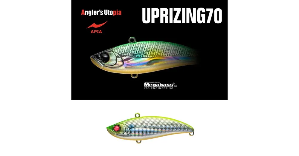 Apia Uprizing 70HW 18gr 70mm 06 LGH Chart Back wobbler Gereduceerde Prijs