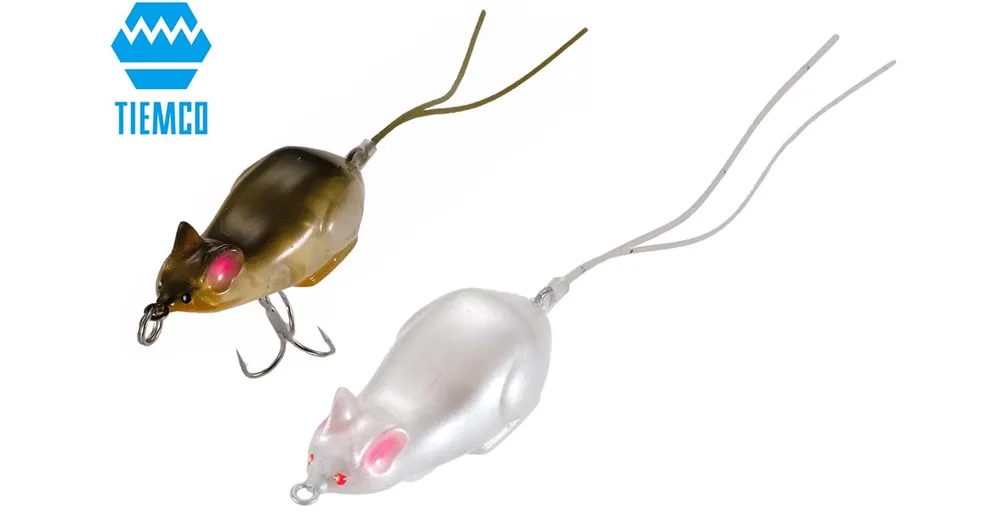 Tiemco Wild Mouse Mini Hard 3,5cm 2,5gr 01 Mouse egér utánzat Laatste Kans