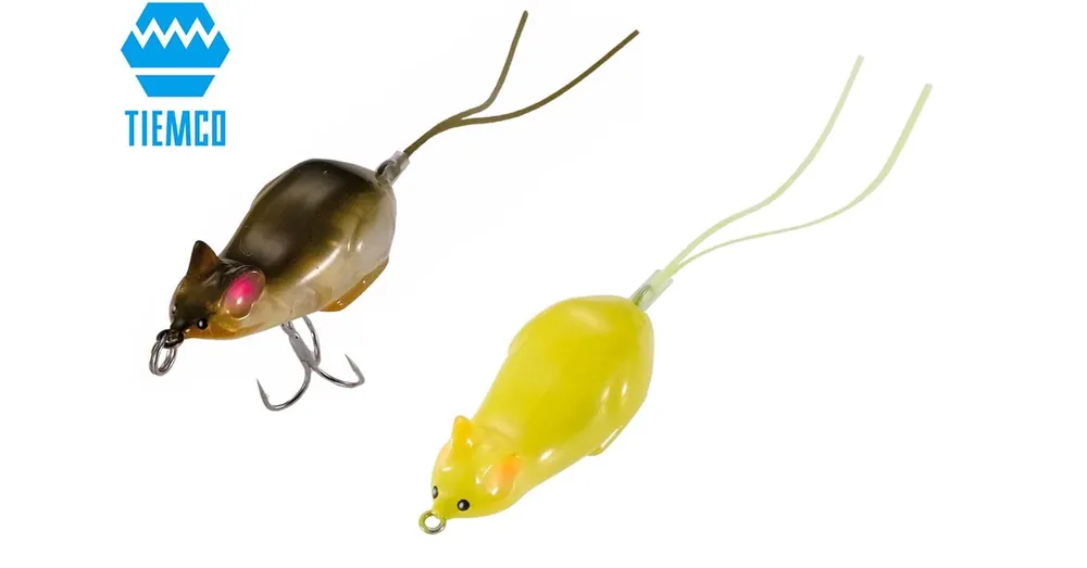 Exclusieve Aanbieding Tiemco Wild Mouse Mini Hard 3,5cm 2,5gr 03 Clear Yellow egér utánzat
