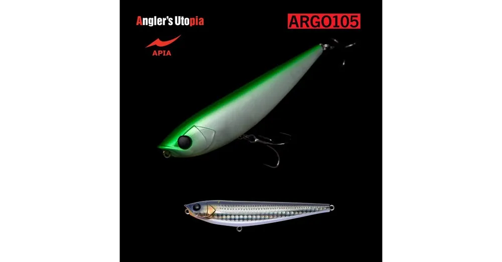 Apia Argo 105 16gr 105mm 02 Bora Yan wobbler Finale Uitverkoop