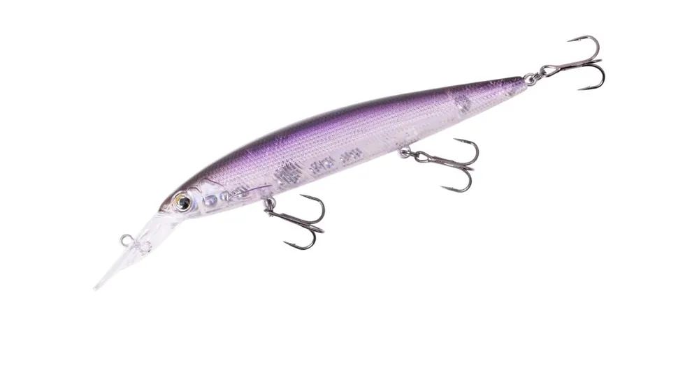 Weekendaanbieding Major Craft Ceana Jerkbait 110SPM Middle 11cm 17gr 015 Ghost Wakasagi wobbler