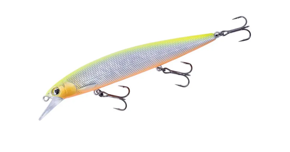 Major Craft Ceana Jerkbait 110SPS Shallow 11cm 16gr 012 Chartreuse wobbler Merkproduct