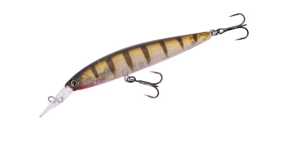 Finale Uitverkoop Major Craft Ceana Jerkbait 90SPM Middle 9cm 11gr 010 Clear Perch wobbler