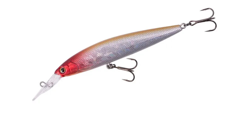 Lage Kosten Major Craft Ceana Jerkbait 90SPM Middle 9cm 11gr 013 Holo Clown wobbler