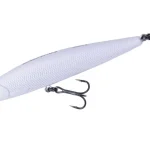 Weekendaanbieding Major Craft Ceana Jerkbait 90SPS Shallow 9cm 10gr 004 Yellow Cheek Pearl White wobbler