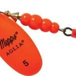 Gecertificeerd Mepps Aglia Fluo Nr.5 Narancs 13g körforgó villantó