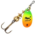 Mepps Aglia Fluo Nr.0 tigris/arany 2,5g körforgó villantó Nieuw