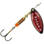 Mepps Long Rainbo/Redbo Nr.1 fekete/piros 3,5g körforgó villantó Premium
