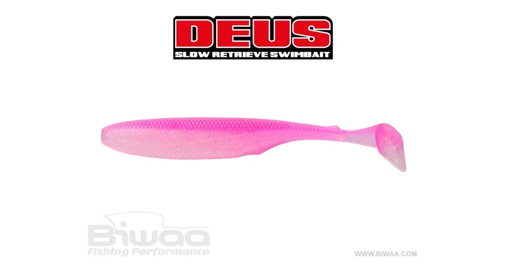 Biwaa Deus 3" 7.5cm 323 Magenta Ice gumihal 10 db/csg Gereduceerde Prijs