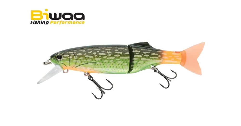 Beste Prijs Biwaa N-Denger 110SP 11cm 17gr D026 Fire Pike wobbler