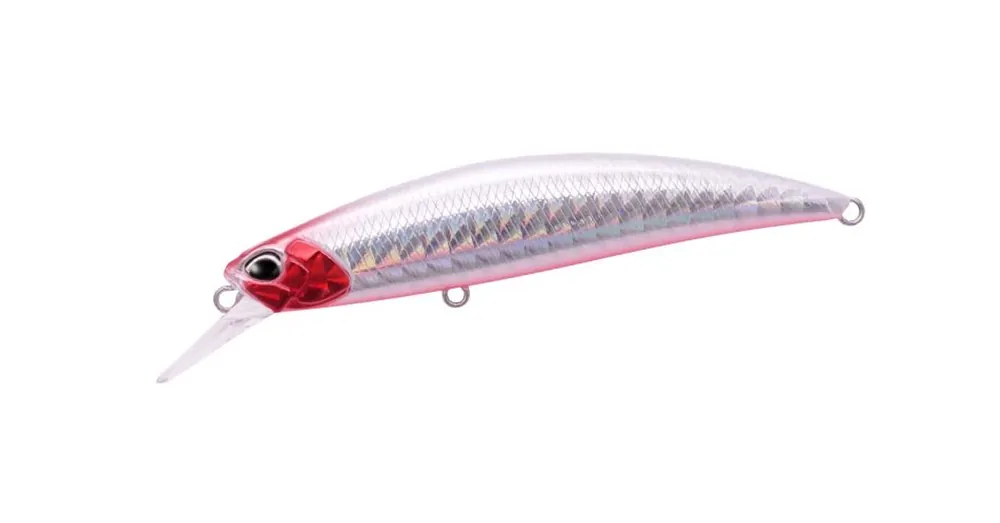 Korting Duo Spearhead Ryuki 80S SW 8cm 12gr AFA0098 Red Face RB wobbler