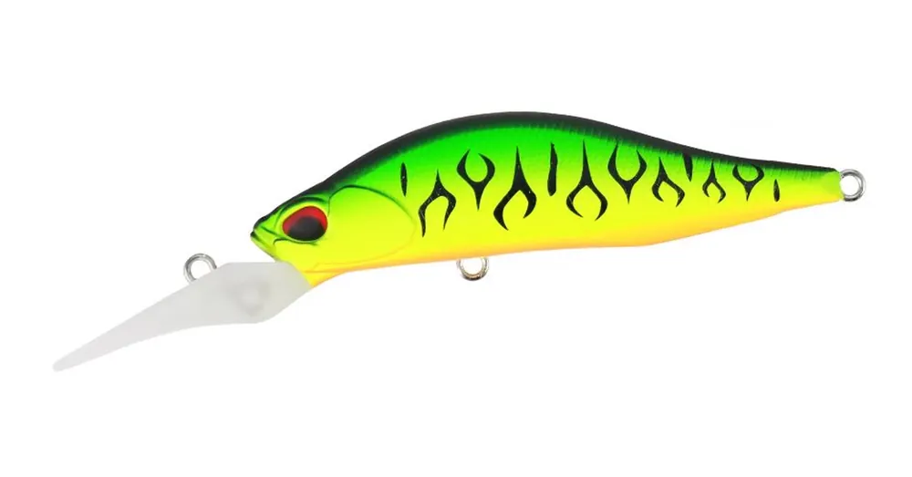 Gereduceerde Prijs Duo Realis Rozante Shad 63MR 6.3cm 6.8gr ACC3059 Mat Tiger wobbler