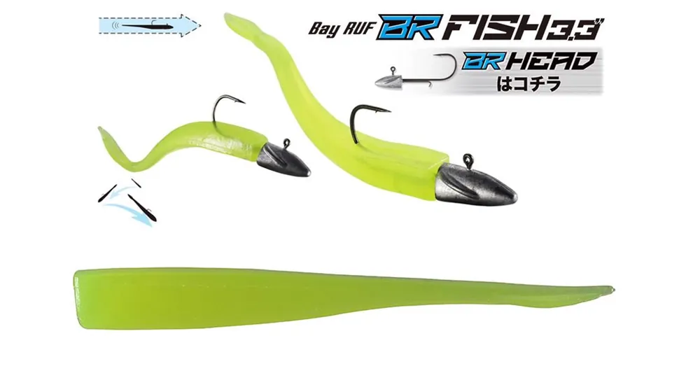 Korting Duo Bayruf BR Fish 3.3" 8.4cm S038 Chart gumihal 7 db/csg