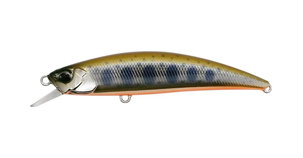 Duo Spearhead Ryuki 70F 7cm 5.3gr MCC4018 Brown Back Yamame OB wobbler Bestel Nu