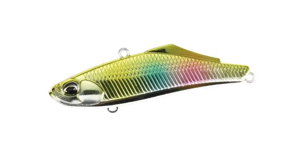 Duo Bayruf Tide Vib 70 7cm 15.5gr MCC0680 UV Gold Rainbow wobbler Superprijs