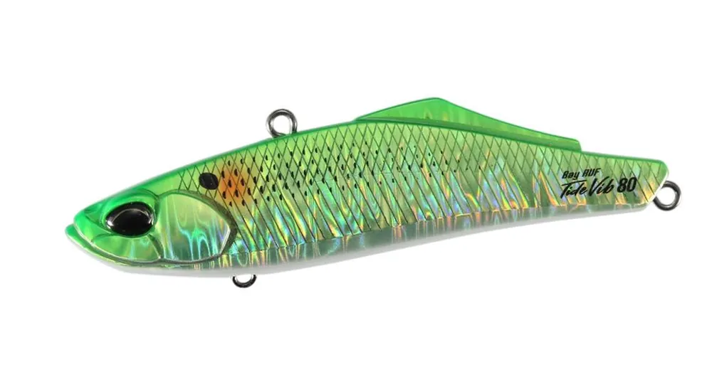 Duo Bayruf Tide Vib 80 8cm 25gr CPA3512 Inakko Lime Chart wobbler Korting