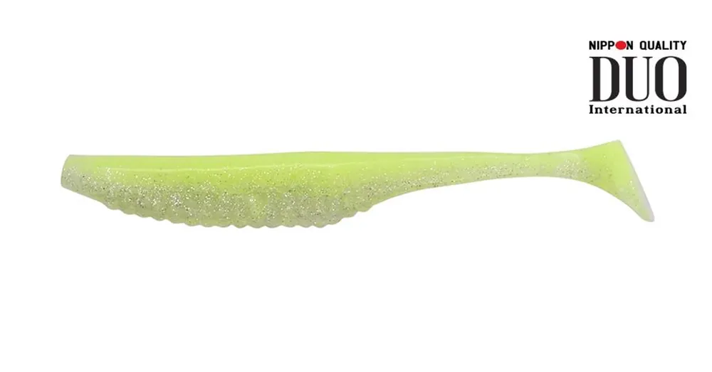 Duo Realis Versa Shad 4" 10cm F075 Chartreuse Shad plasztik csali 7 db/csg Alleen Vandaag