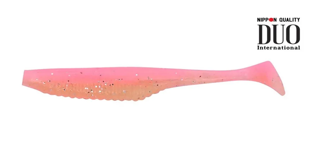 Duo Realis Versa Shad 4" 10cm F092 Pink Chart plasztik csali 7 db/csg Gratis Retour