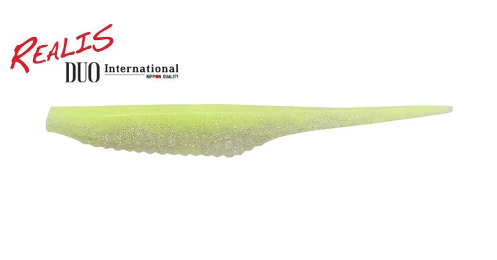 Shop Nu Duo Realis Versa Pintail 4" 10cm F075 Chartreuse Shad plasztik csali 7 db/csg