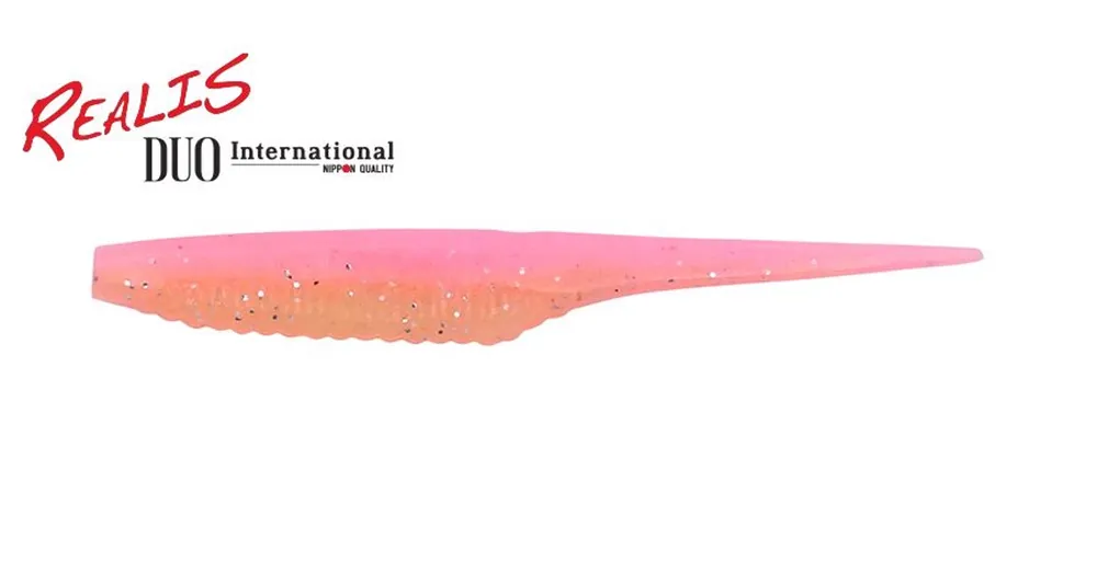 Duo Realis Versa Pintail 4" 10cm F092 Pink Chart plasztik csali 7 db/csg Fabrieksprijs