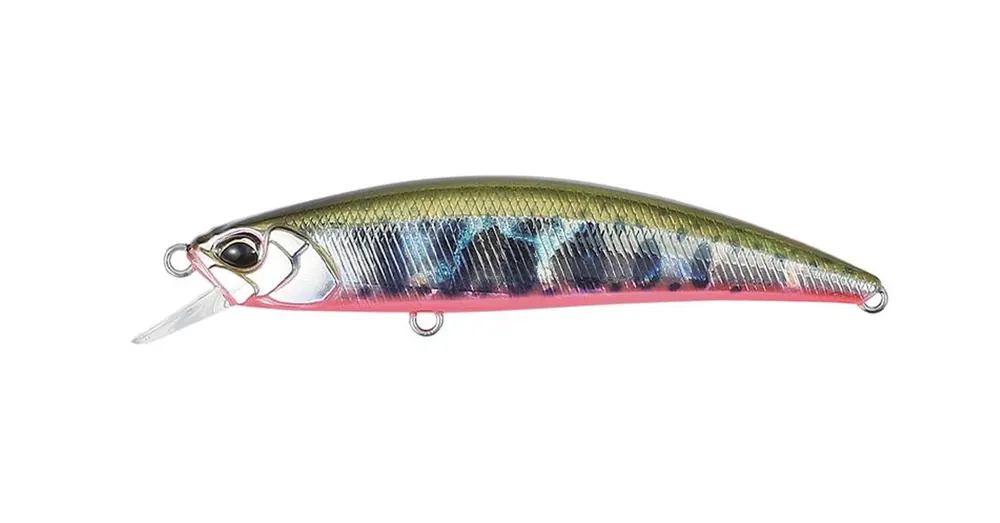 Duo Spearhead Ryuki 70SP 7cm 4.1gr ADA4068 Yamame Red Belly wobbler Laatste Versie