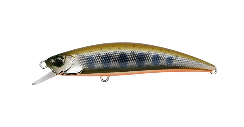 Fabrieksprijs Duo Spearhead Ryuki 70SP 7cm 4.1gr MCC4018 Brown Back Yamame OB wobbler