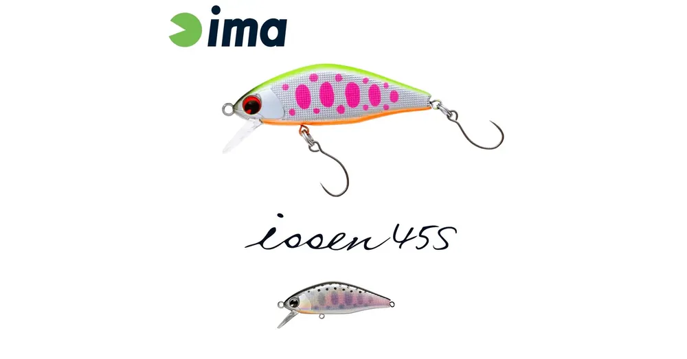Betrouwbaar Ima Issen 45S 45mm 3.7g 107 Yamame wobbler