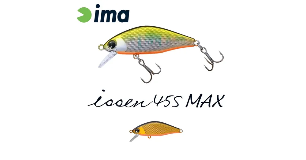 Ima Issen 45S Max 45mm 4g 002 Gold Black wobbler Dagaanbieding
