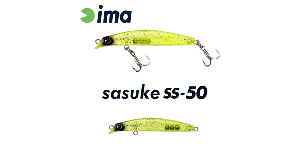 Korting Ima Sasuke SS-50 50mm 1.7g 004 Chart Pepper wobbler