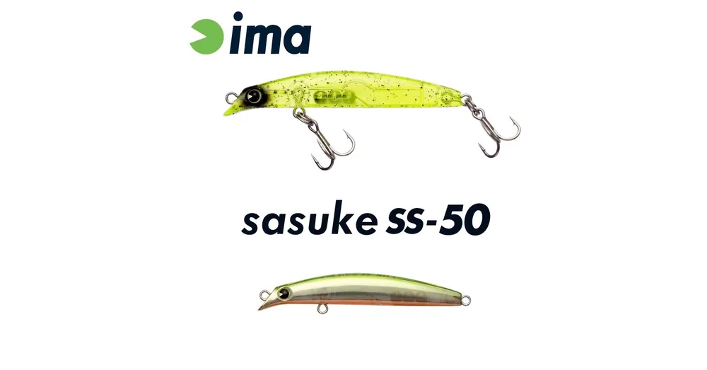 Ima Sasuke SS-50 50mm 1.7g 007 See Through Bait wobbler Goedkoop