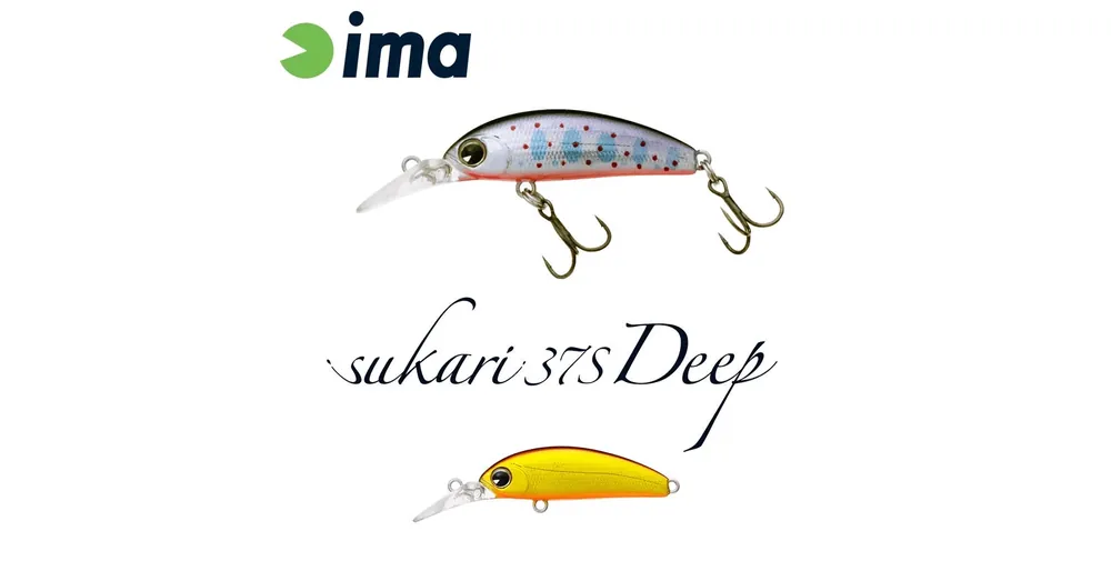 Veilige Betaling Ima Sukari 37S Deep 37mm 3g 001 Akagane wobbler