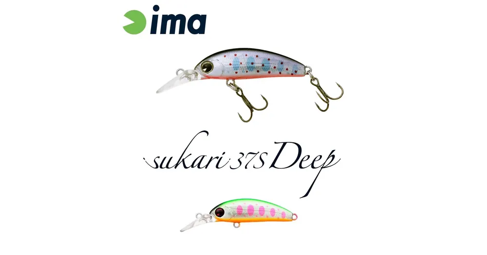 Ima Sukari 37S Deep 37mm 3g 005 Mebuki wobbler Must-Have
