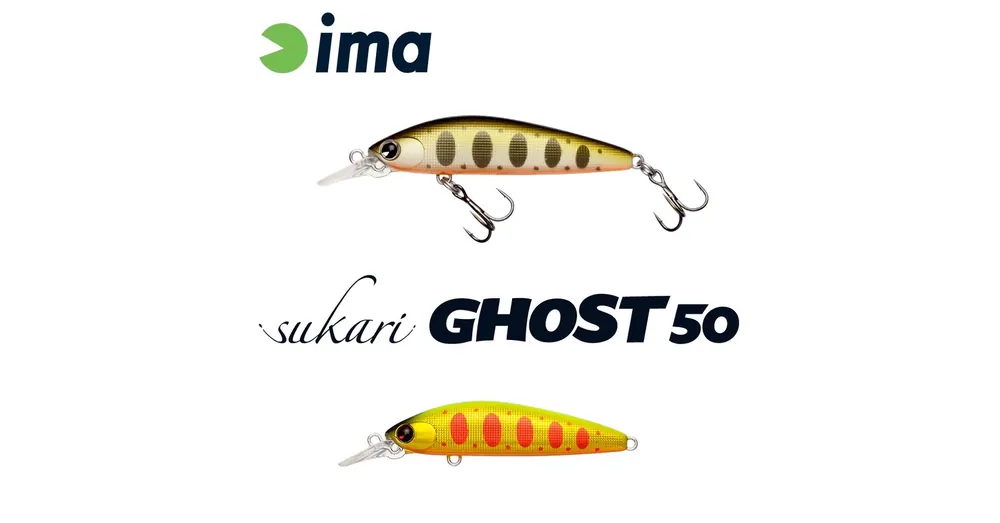 Express Levering Ima Sukari Ghost 50SU 50mm 3.2g 003 Ibuki wobbler