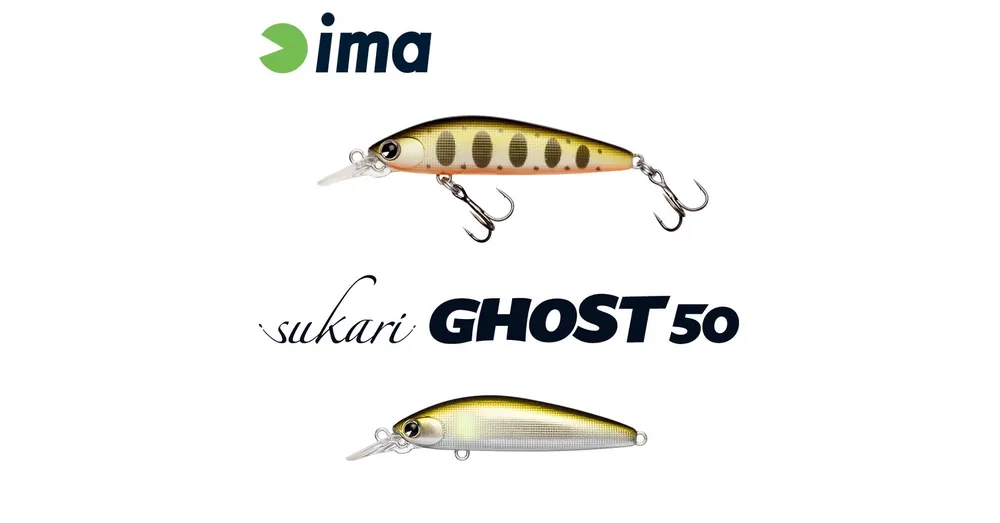 Direct Beschikbaar Ima Sukari Ghost 50SU 50mm 3.2g 006 Ayu wobbler