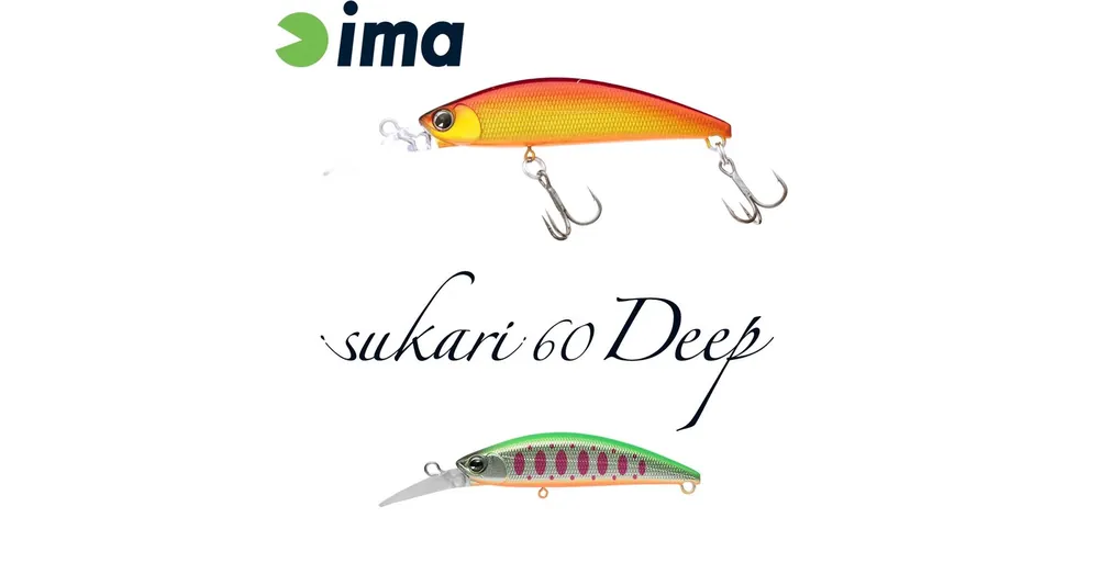 Exclusieve Aanbieding Ima Sukari 60 Deep 60mm 8g 005 Mebuki wobbler
